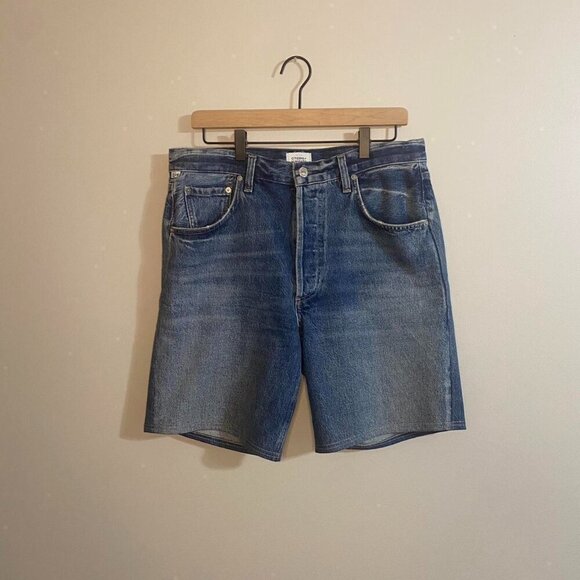 Citizens of Humanity blue denim shorts, retails for $218 - Picture 1 of 4